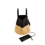 Melita Black Large Tote Bag