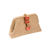 Petra Coral Pouch Bag