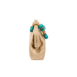 Petra Turquoise Pouch Bag