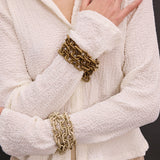 Catena Notte Antique Gold Bracelet