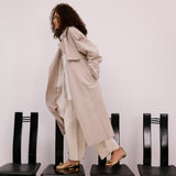 Catena Gold Flat Ankle Sandal