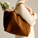 Boho Chic Medium Camello Tote Bag