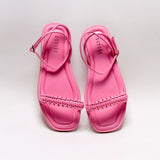 Kibele Bubble Pink Ankle Cross Sandal