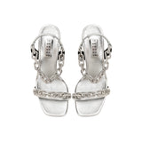 Catena Notte Silver High-Heel Sandal