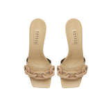 Catena Beige High-Heel Sandal