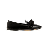 Catena Black Flat Moccasin