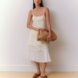 Hedera Natural X-Large Pouch Bag