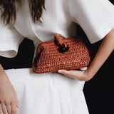 Delphine Terracota Pouch Bag