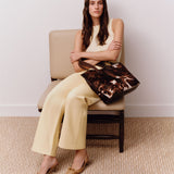 Hedera Cow Medium Tote Bag