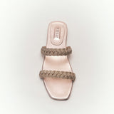 Ronda Blush Flat Two Straps Sandal