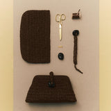 Delphine Umber Pouch Bag
