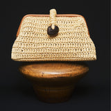 Delphine Natural Pouch Bag