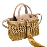 Almeria Nude Mini Tote Bag