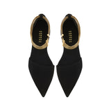 Sienna Black Flat Ballerina