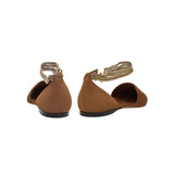 Sienna Camello Flat Ballerina