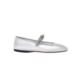 Catena Notte Silver & Glam Flat Ballerina