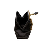 Fiora Black Pouch Bag