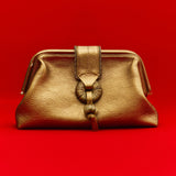 Boho Chic Bronze  Pouch Bag