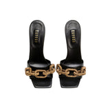 Catena Black High-Heel Sandal