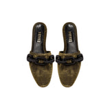 Catena Glitter Flat Sliperette