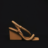 Kibele Latte Asymmetrical Sandal