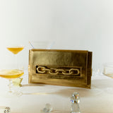 Catena Gold Envelope Clutch