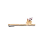 Taurea Natural Flat Sandal