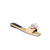Taurea Natural Flat Sandal