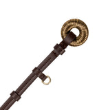 Boho Chic Dark Brown Thin Belt