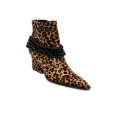 Catena Notte Leopard Cowboy Boot