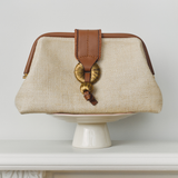 Boho Chic Natural Pouch Bag