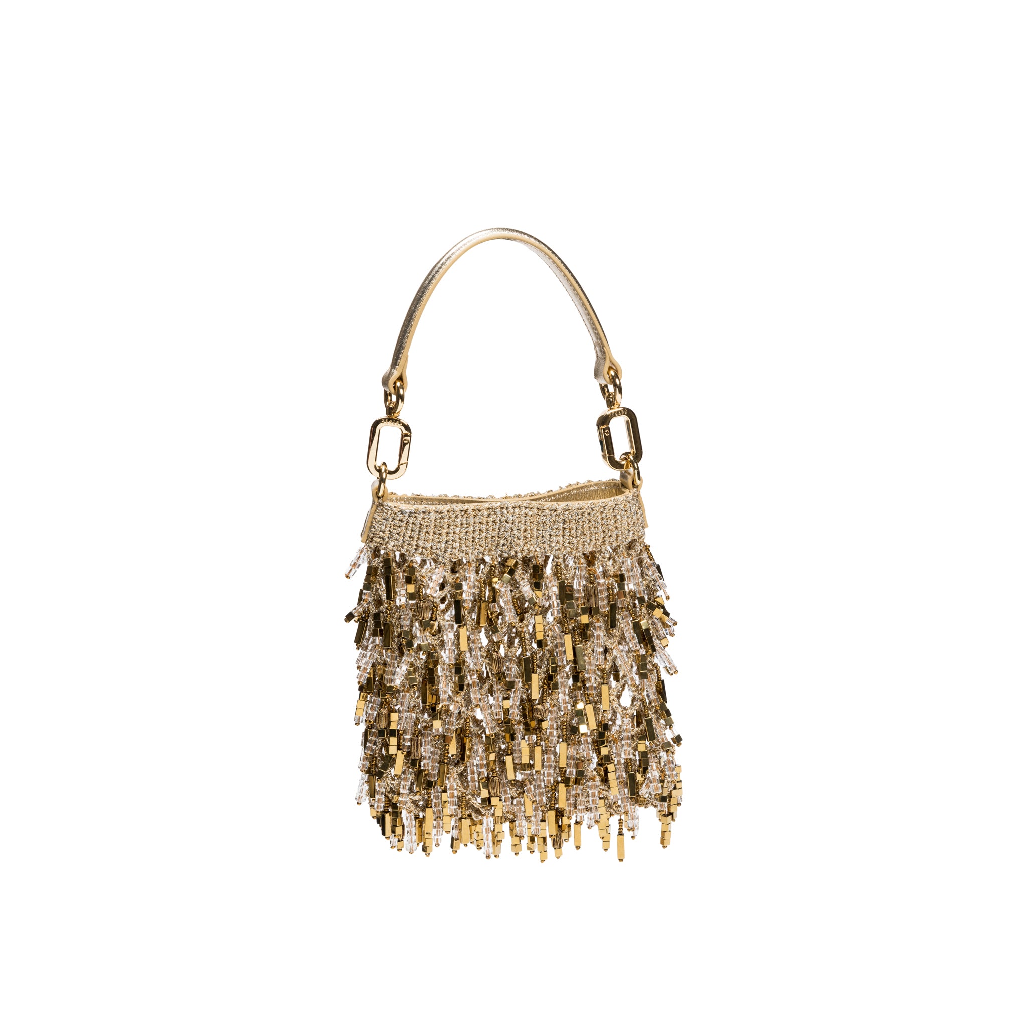 Gold Crystal Bag