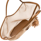Boho Chic Natural & Canyon Mesh Tote Bag