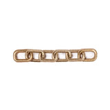 Catena Blush Chain featuring an elegant design with interlinked gold-toned loops, perfect for adding sophistication.