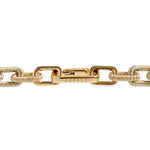 Catena Notte Bracelet in Gold and Silver featuring a stylish chain design with a secure clasp for elegance and durability.