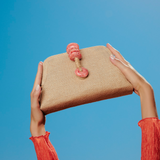 Petra Coral Pouch Bag