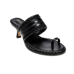 Black Hedera 60MM Toe Sandal Black
