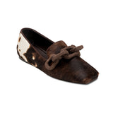Catena Cow Flat Comfort Moccasin
