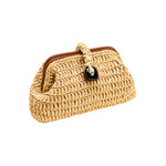 Natural Delphine Pouch Bag