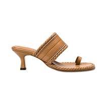 Latte Hedera 60MM Toe Sandal Latte