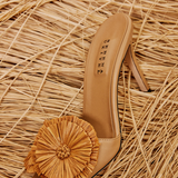 Narcissa Latte High-Heel Sandal