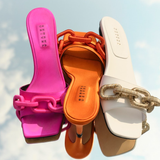 Catena Fuchsia High-Heel Sandal