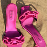 Catena Fuchsia High-Heel Sandal