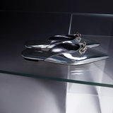 Catena Notte Silver Flat Sliperette