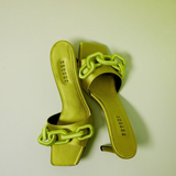 Catena Acid Green High-Heel Sandal
