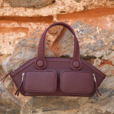 Hedera Burgundy Small Bassotto Bag