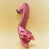 Catena Bubble Pink Mid-Heel Sandal