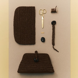 Delphine Umber Pouch Bag