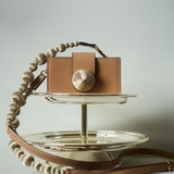 Alessa Cappucino Card Holder
