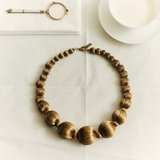 Lyra Antique Gold Necklace